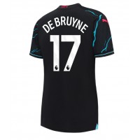 Manchester City Kevin De Bruyne #17 Fußballbekleidung 3rd trikot Damen 2023-24 Kurzarm